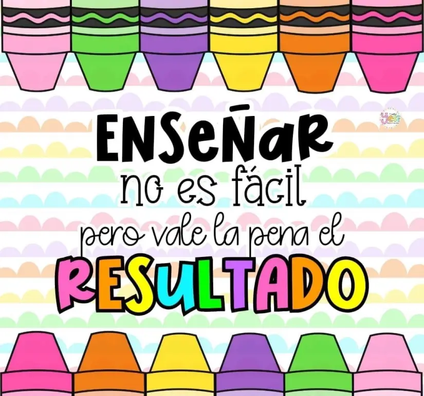 Frases para felicitar a los profesores de primaria. Foto: Pinterest