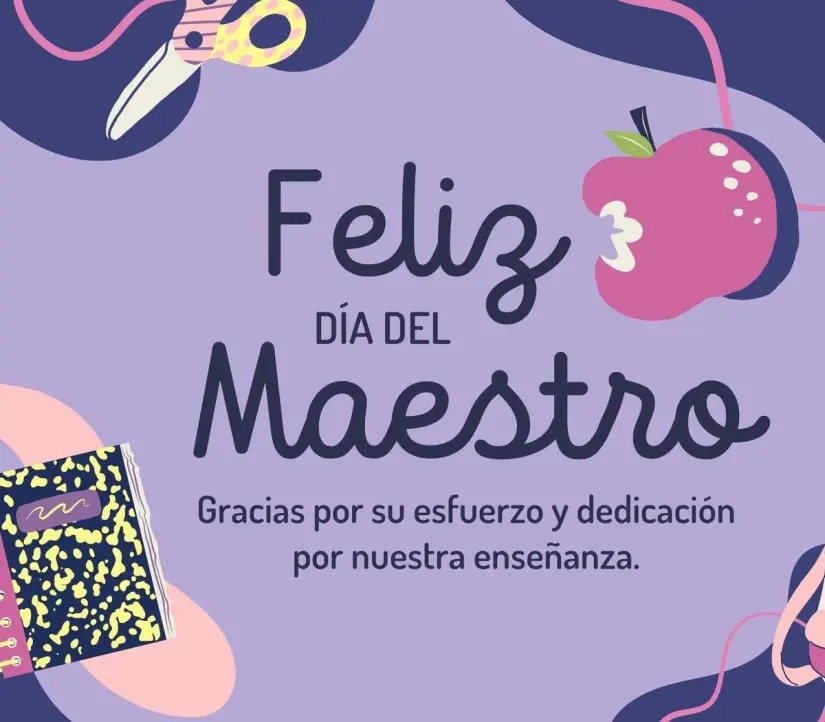 Mensajes para compartir el Día del Maestro 2025. Foto: Pinterest