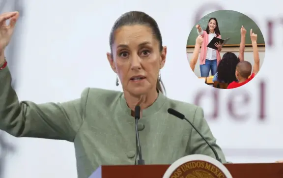 ¡Feliz Día del Maestro! Claudia Sheinbaum anuncia aumento salarial del 9% para docentes