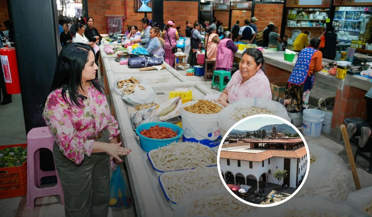 Conoce el nuevo Mercado de Pátzcuaro donde lo tradicional es lo que resalta. Foto: Cortesía.