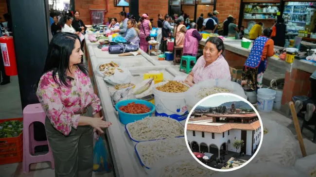 Conoce el nuevo Mercado de Pátzcuaro donde lo tradicional es lo que resalta. Foto: Cortesía.
