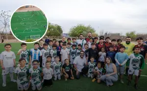 Culiacán inaugura cancha sintética y rehabilita cinco calles en Country del Río IV