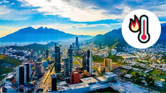 Tome precauciones ante la ola de calor que se vive en Monterrey. Foto: cortesía