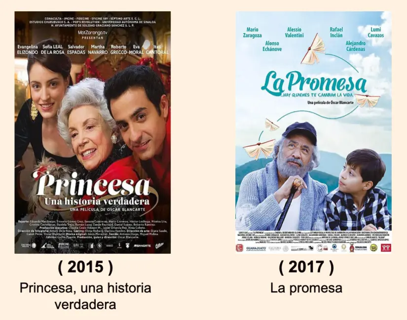 Filmes del director Óscar Blancarte. Foto: cortesía Filmes del director Óscar Blancarte. Foto: cortesía.