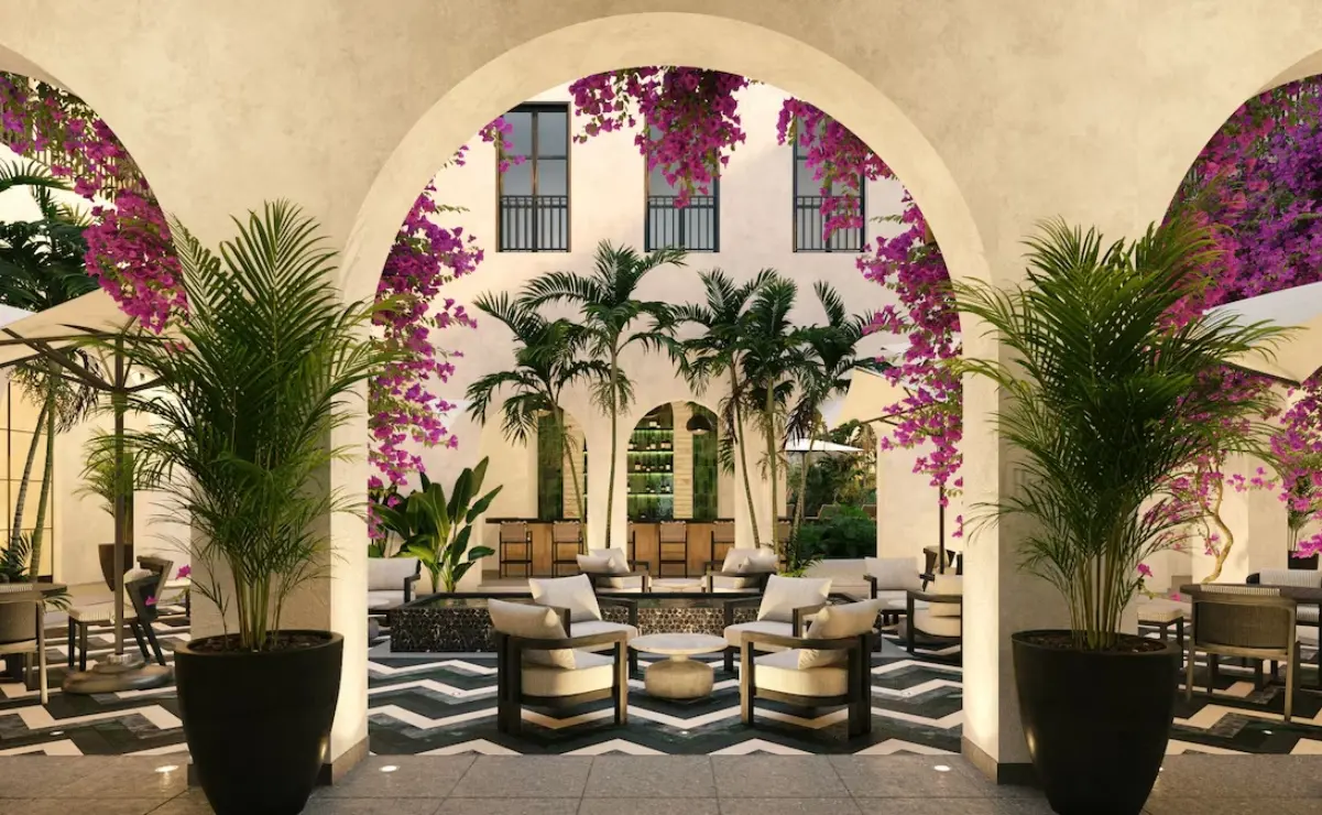 El hotel se ubica en el centro histórico de Mazatlán. Foto: Cortesía
