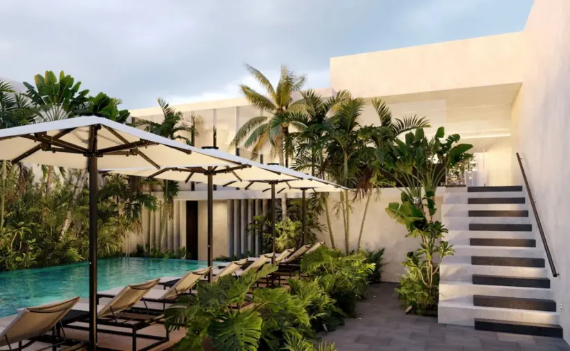 El hotel Pueblo Bonito Vantage se prepara para abrir las puertas al público pronto. Foto: Cortesía