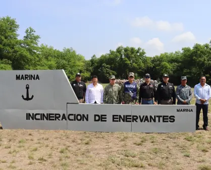Quema histórica de narcóticos: 3 000 kg fuera de circulación en Puerto Chiapa