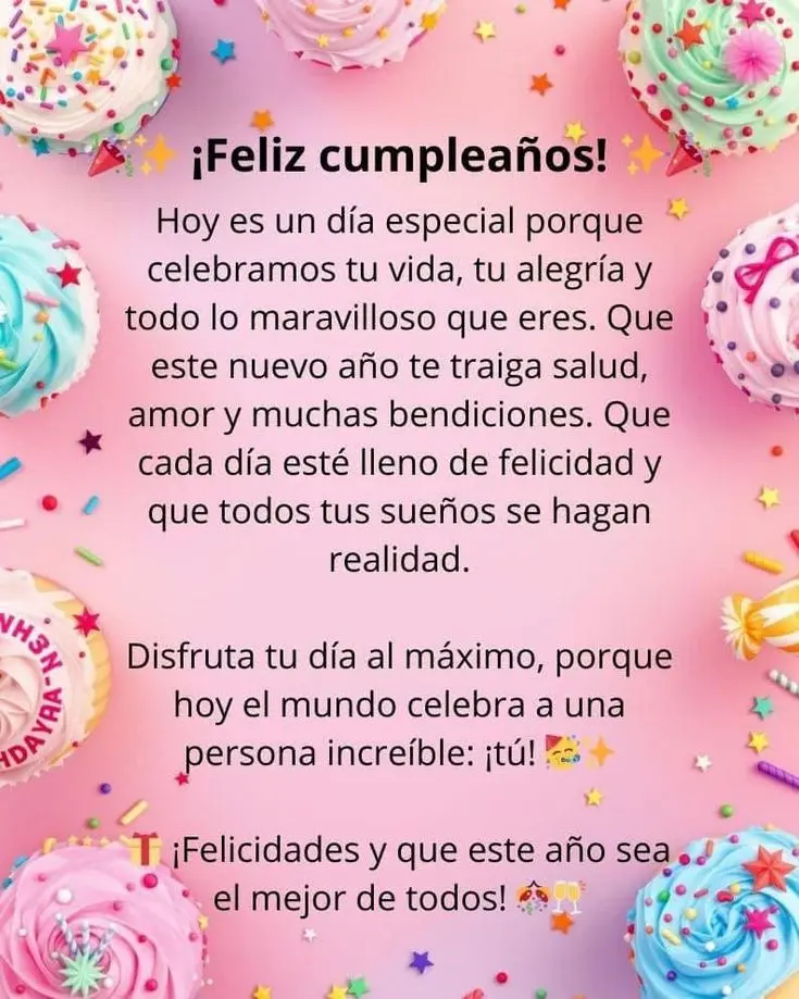 imagen recuadro Frases de cumpleaños para felicitar a mi novia