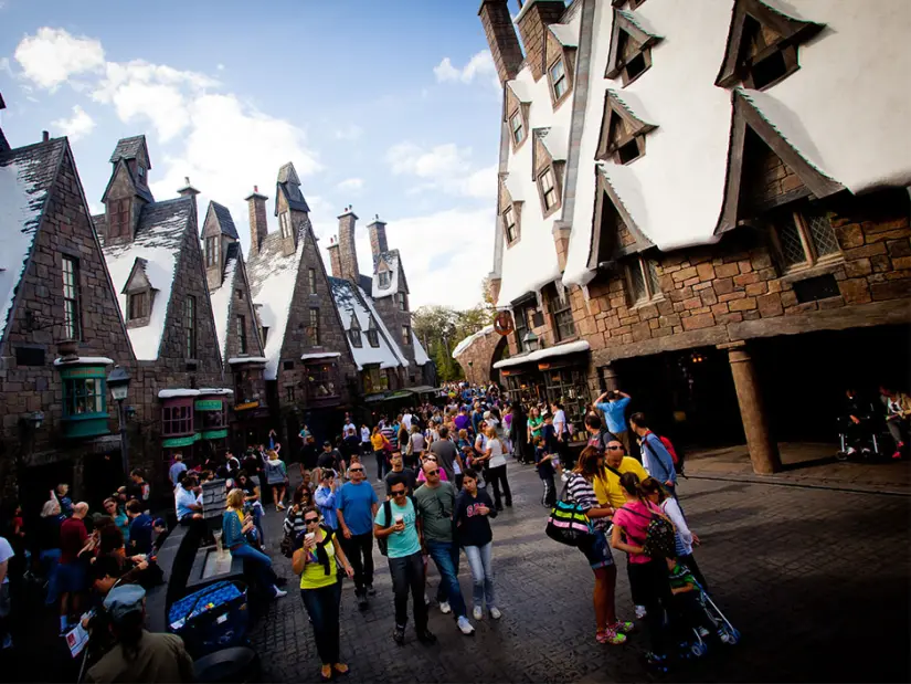 Parque temático de Harry Potter. Foto: discoveruniversal.com Parque temático de Harry Potter. Foto: discoveruniversal.com