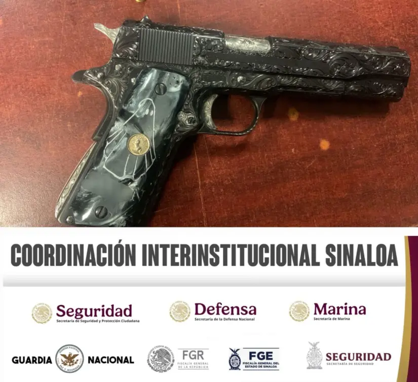 arma decomisada arma decomisada
