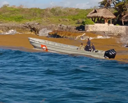 Golpe al narco: Marina asegura 45 paquetes de presunta cocaína en costas de Playa del Carmen