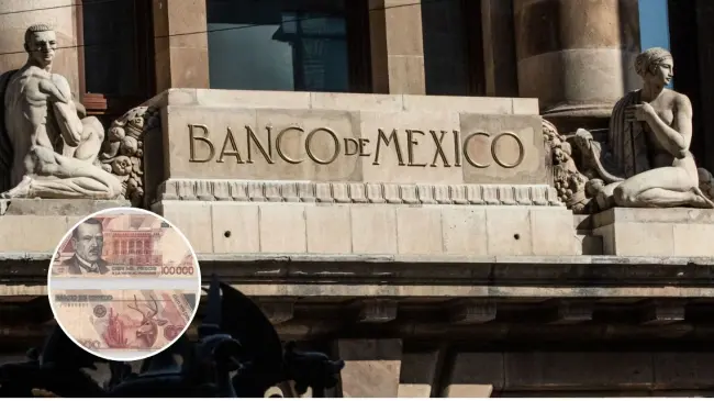 Conoce las características del billete de 100 mil pesos mexicano. Foto: cortesía