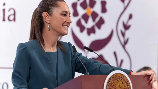 Claudia Sheinbaum, presidenta de México.