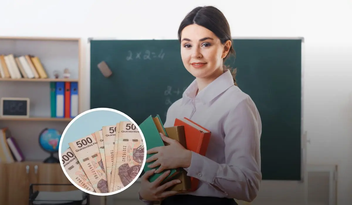 Esta es la cantidad que estarán ganando los docentes en México con el aumento salarial. Foto: Freepik.