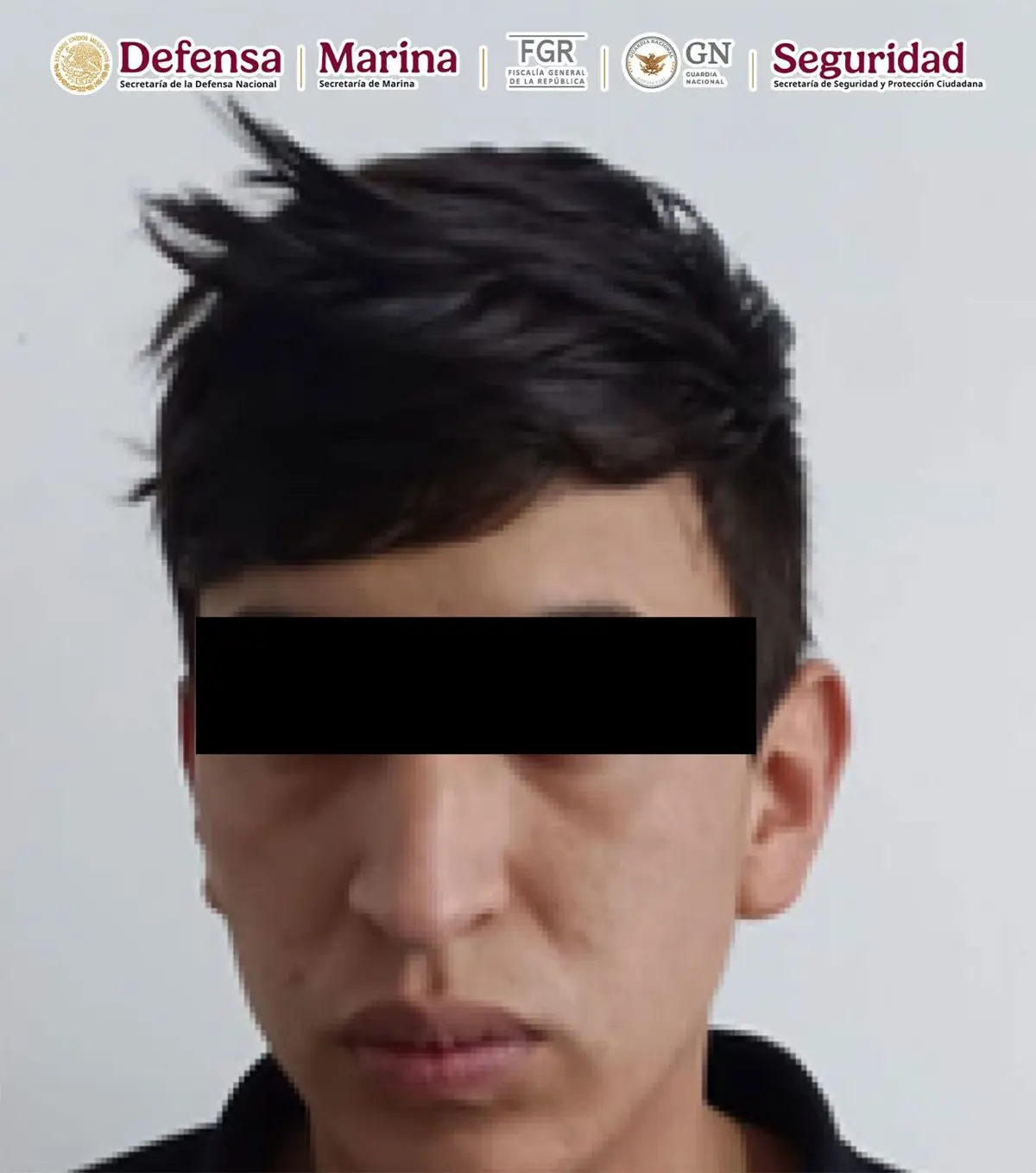 Hombre detenido en Culiacán