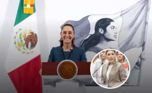 Sheinbaum reitera apoyo a la gobernadora de Baja California, Marina del Pilar