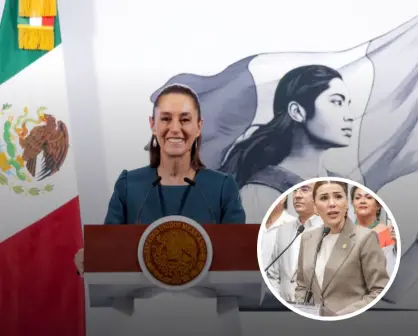 Sheinbaum reitera apoyo a la gobernadora de Baja California, Marina del Pilar