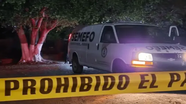 Escena de homicidio SEMEFO Sinaloa. Foto: Cortesía