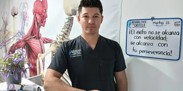 Sergio Castelo: el fisioterapeuta que transformó una lesión familiar en una vocación de vida en Culiacán