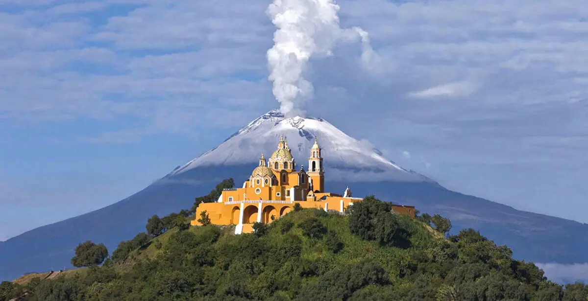 Atractivos turísticos de Cholula, en Puebla. Foto: Secretaría de Turismo.