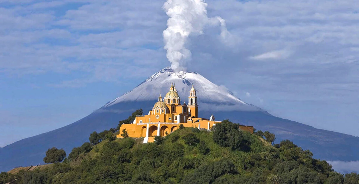 Atractivos turísticos de Cholula, en Puebla. Foto: Secretaría de Turismo.