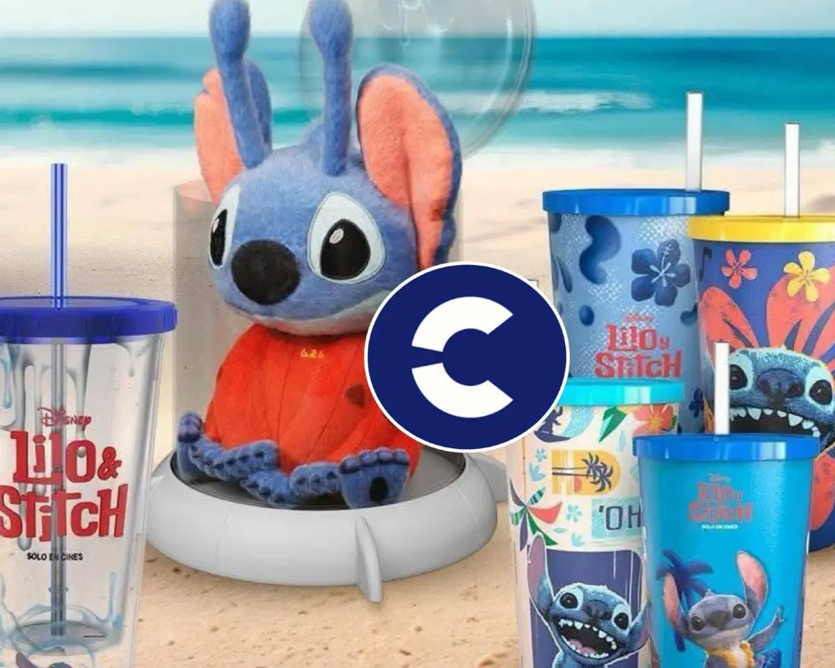 Anuncian las sucursales de Cinépolis a las que llegaron los coleccionables de Lilo y Stitch. Foto: Cortesía