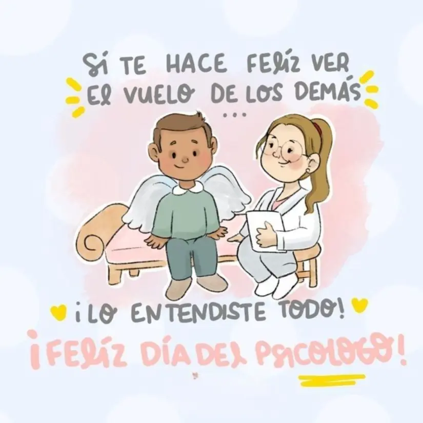 Frases bellas para este Día del Psicólogo. Foto: Pinterest