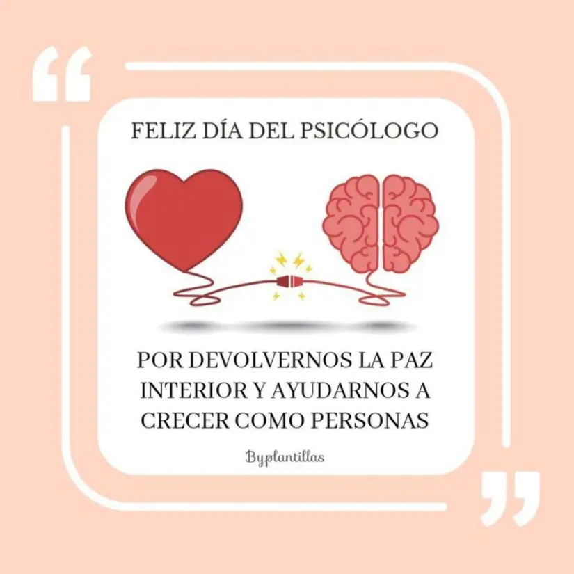 Felicita a tu hermana o hermano que es psicólogo. Foto: Pinterest Felicita a tu hermana o hermano que es psicólogo. Foto: Pinterest
