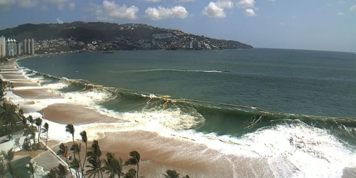 Conoce las recomendaciones en caso de un mar de fondo. Foto: cortesía