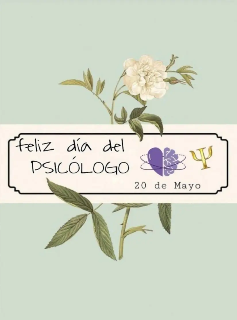 Para desear lo mejor a los psicólogos en su día. Foto: Pinterest