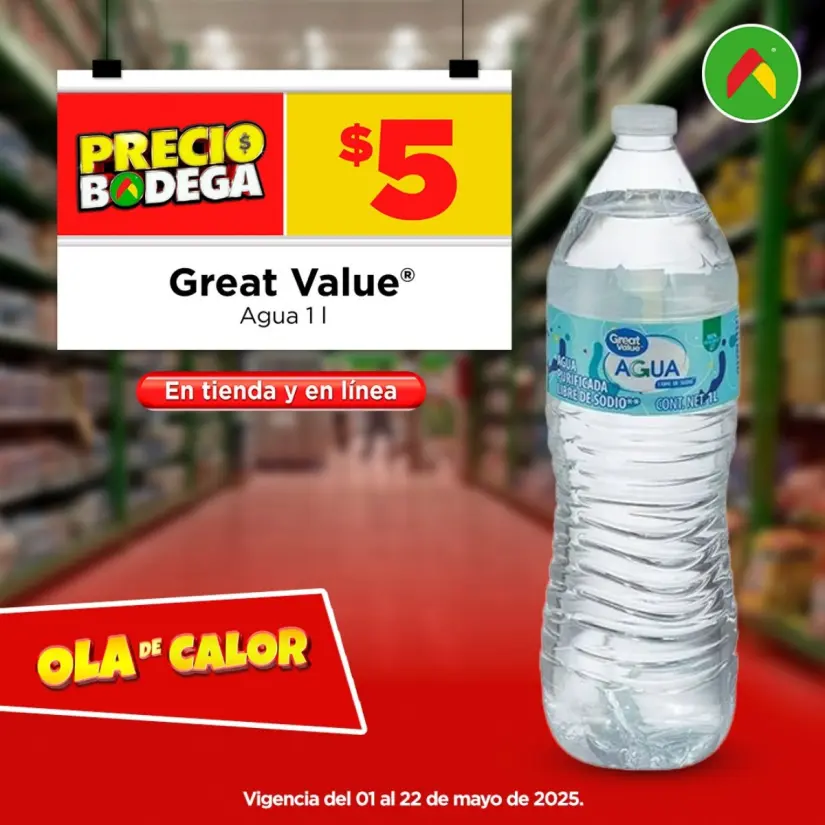 Tianguis de frutas y verduras Bodega Aurrera: ofertas hasta el 22 de mayo Aprovecha las ofertas que Bodega Aurrera trae para ti cada semana. Imagen: Cortesía