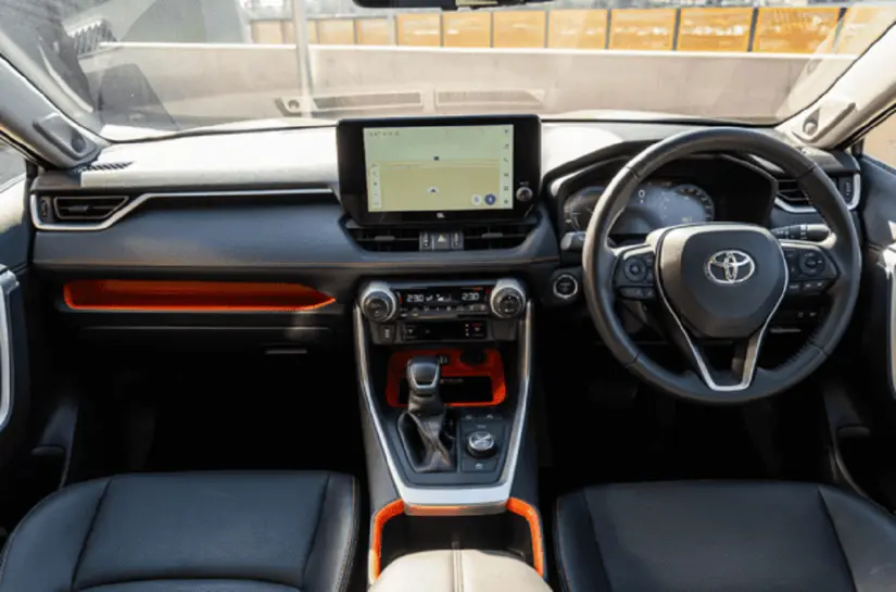 Toyota RAV4 2026 Interior del Toyota RAV4. Foto: Cortesía