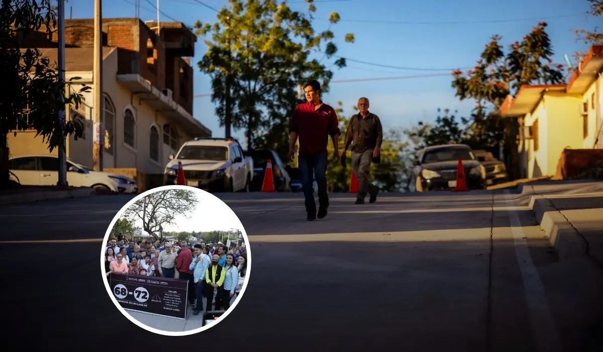 Con estas obras, el Gobierno de Sinaloa reafirma su compromiso con la ciudadanía. Foto: Cortesía.