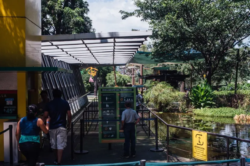 Teleférico en el Zoológico Guadalajara. Foto: Facebook Zoológico Guadalajara 