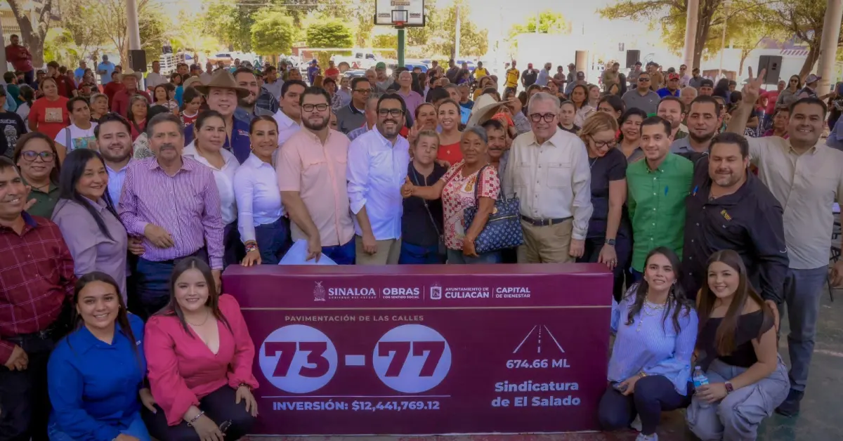 Anuncia gobernador Rocha Moya construcción de planta potabilizadora de 60 mdp en El Salado, Culiacán