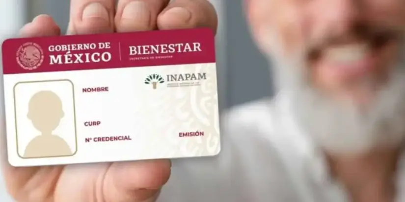 Tarjeta INAPAM. Foto: Cortesía