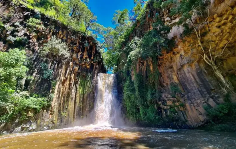 Cascada Juluapan en Edomex. Foto: cortesía Cascada Juluapan en Edomex. Foto: cortesía.