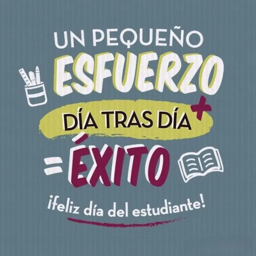 Feliz Día del Estudiante 2025. Foto: Pinterest