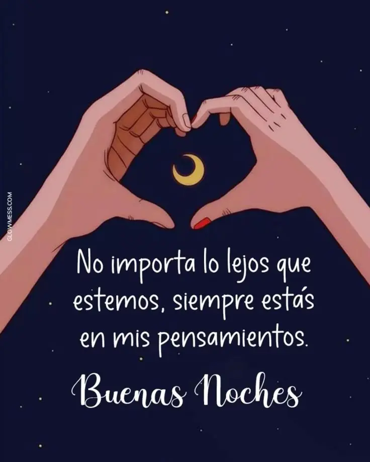 imagen recuadro Frases de para dar las Buenas noches