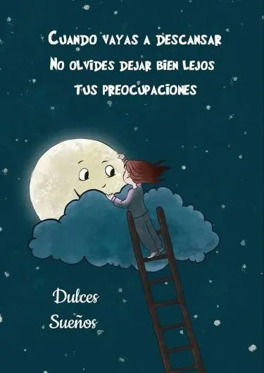 imagen recuadro Frases de para dar las Buenas noches