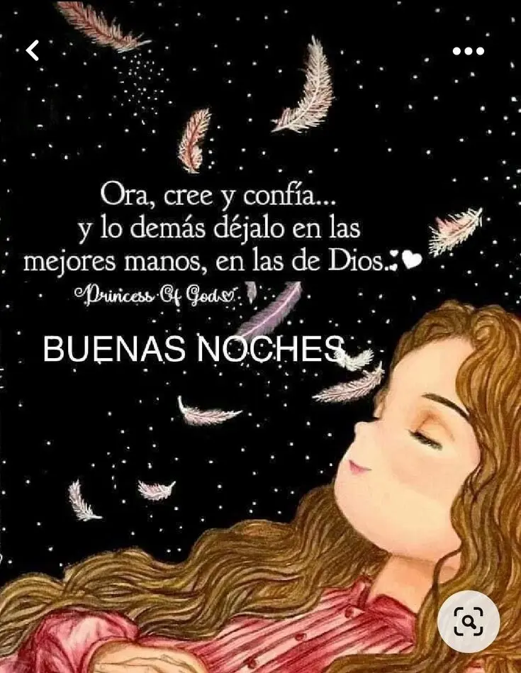 imagen recuadro Frases de para dar las Buenas noches