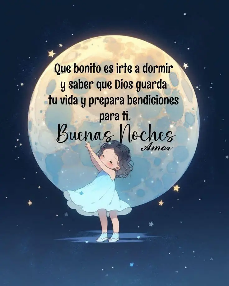imagen recuadro Frases de para dar las Buenas noches