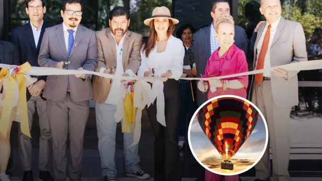 Globo aerostático en el Zoológico Guadalajara
