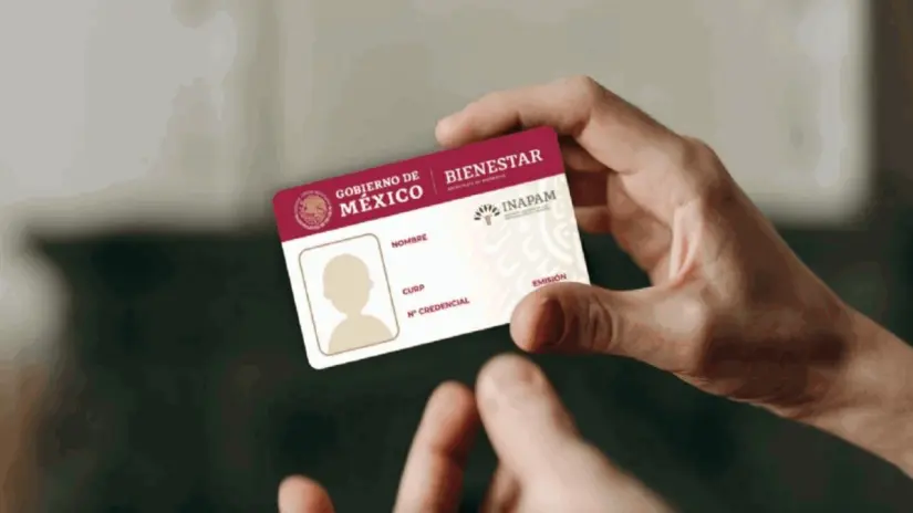Tarjeta INAPAM. Foto: Cortesía
