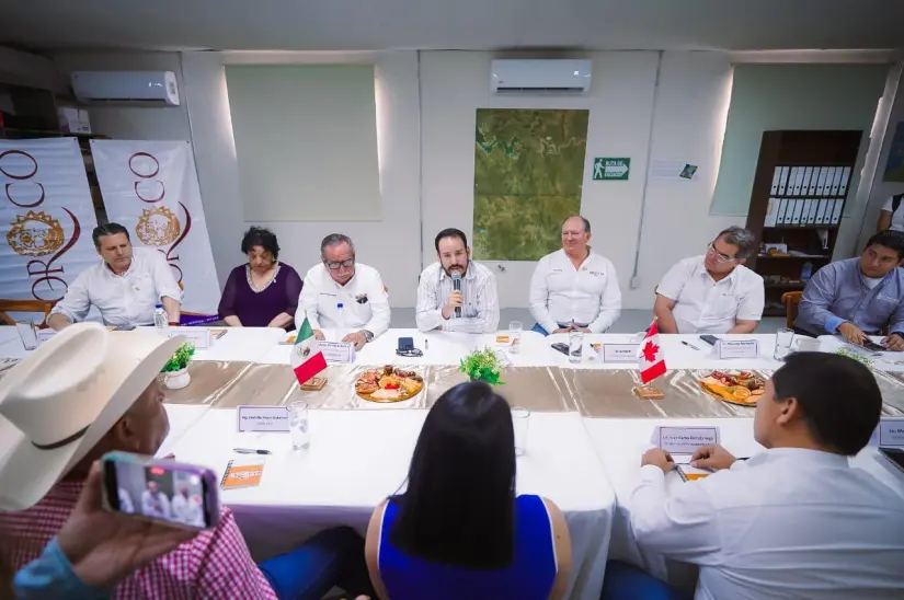 Oroco Resources anuncia inversión de 20 mdd en Sinaloa Oroco Resources reconoció el acompañamiento. Foto: Gob. de Sinaloa