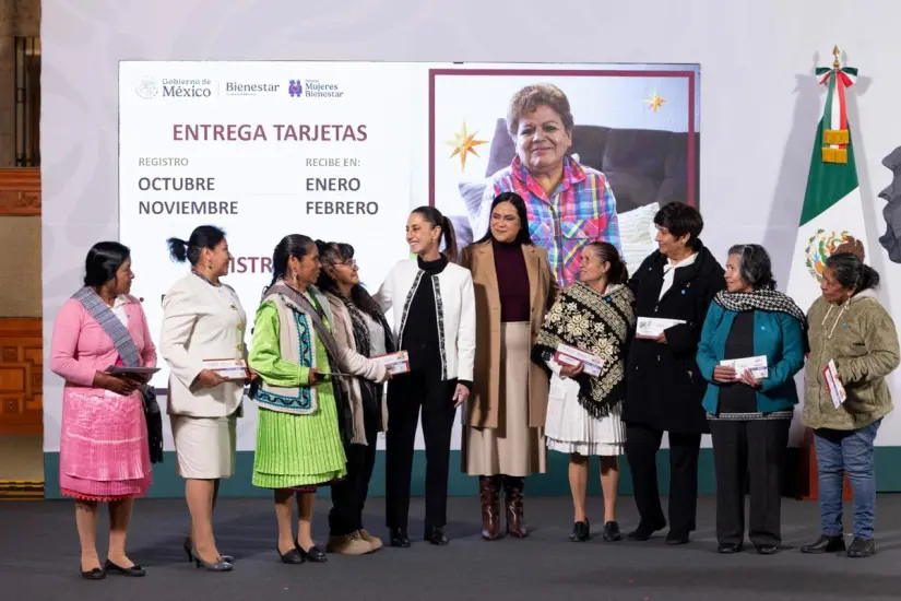 Requisitos para registrarte en la Pensión Mujeres Bienestar. Foto: Gobierno de México. 