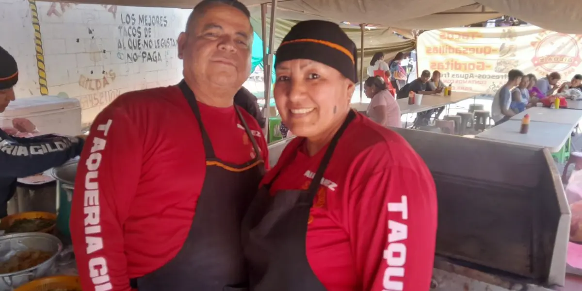 Taquería Gildas. Los distinguen el sabor y precio de 10 pesos desde hace 11 años
