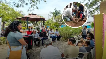 El Ayuntamiento de Mazatlán Inaugura Ecología Municipal jardín polinizador en Mármol