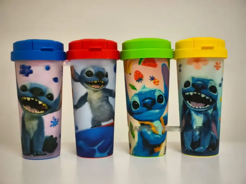 Vasos de Lilo y Stitch en Cinemex. Foto: Cortesía Vasos de Lilo y Stitch en Cinemex. Foto: Cortesía