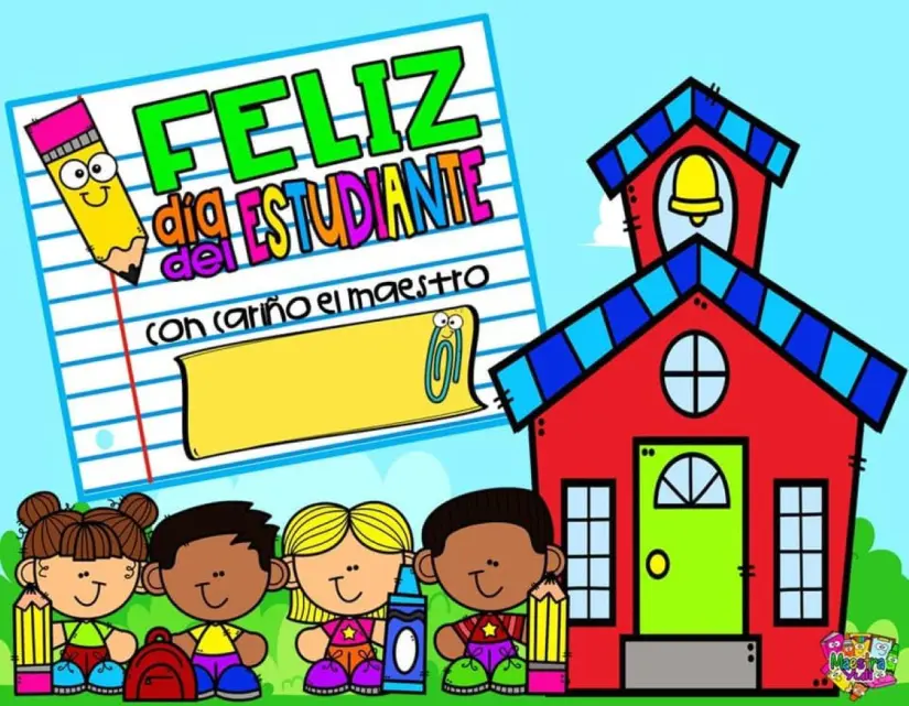 Felicidades en este Día del Estudiante. Foto: Pinterest Felicidades en este Día del Estudiante. Foto: Pinterest